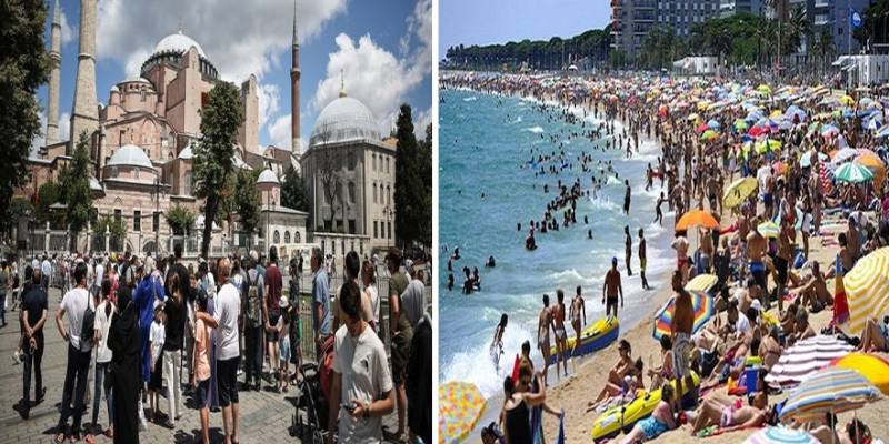 Ziyaretçi sayısında İstanbul Antalya’nın önünde