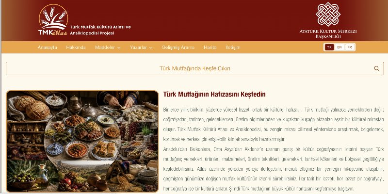 Türk Mutfak Kültürü Atlası Ve Ansiklopedisi Projesi Afyonkarahisar’da Tanıtıldı