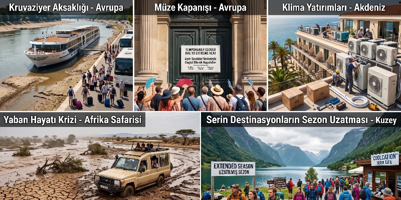İklim Değişikliği Turizm Sektörünü Yeniden Şekillendiriyor