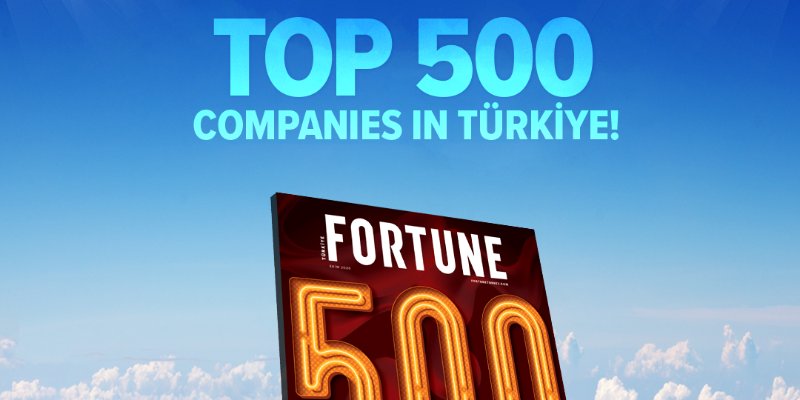 Corendon Airlines, Fortune 500 Türkiye Listesinde 146. Sırada Yer Aldı