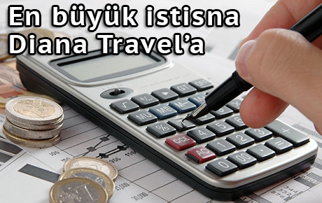15 turizm şirketine 84 milyon $'lık vergi resim ve harç istisnası getirildi