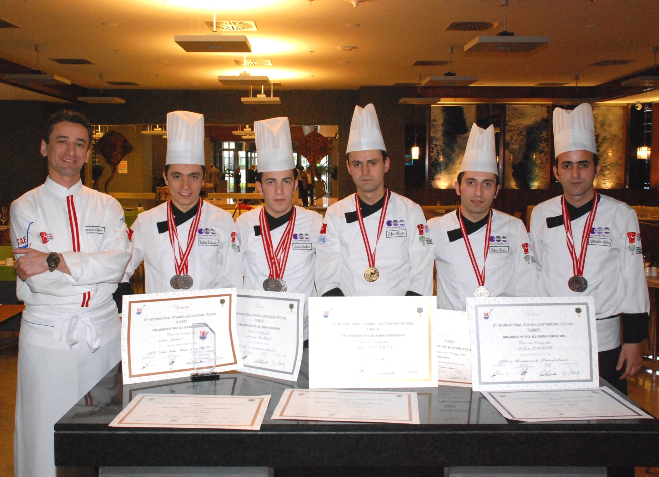 Point Hotel Barbaros Kitchen Team'e 9 madalya