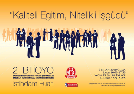BTİOYO, sektör ile turizm öğrencilerini istihdam fuarında buluşturacak