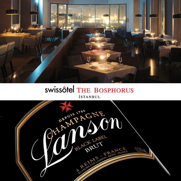 Fransa'nın eşsiz Lanson Şampanyaları Gaja Restoran'da