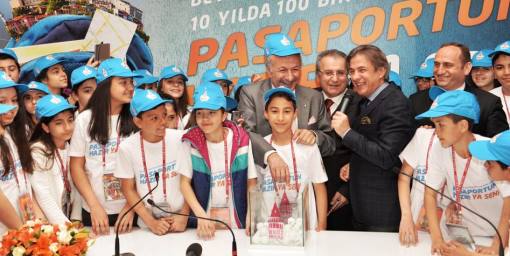 100 bin çocuk turisti var