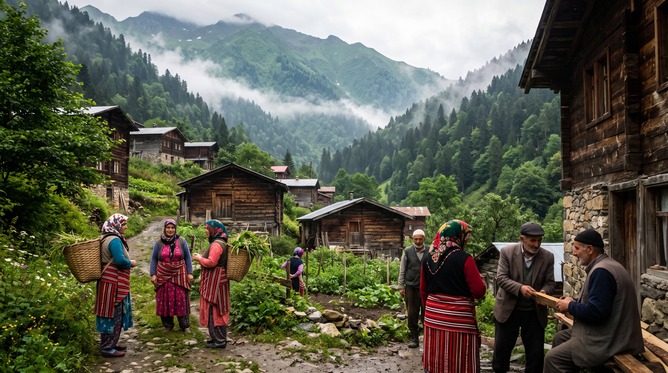 Doğu Karadeniz'in köylerini turizme kazandırmak için çalışma