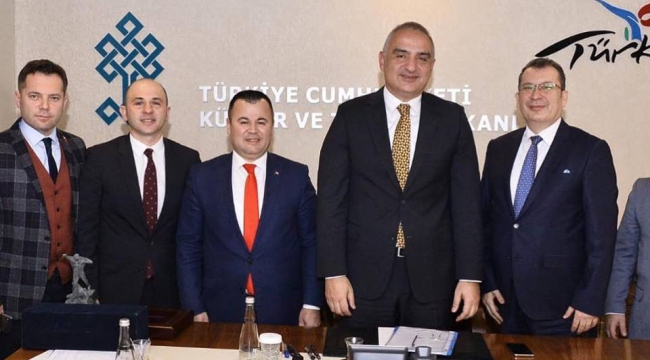 ZAFTODER'den Turizm Bakanı Ersoy'a ziyaret