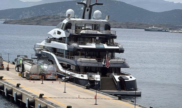Yüzen otel Bodrum'da! 