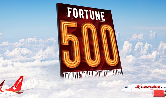 Corendon Airlines Fortune 500 Türkiye'de 146. Sırada