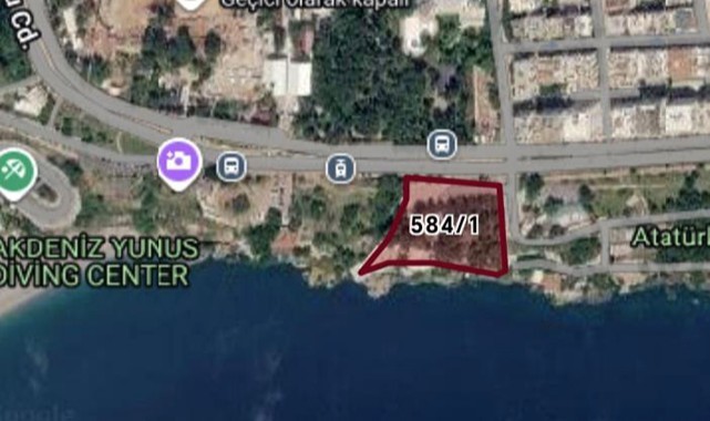 Antalya'daki kıyı arazisine otel yapılmayacak