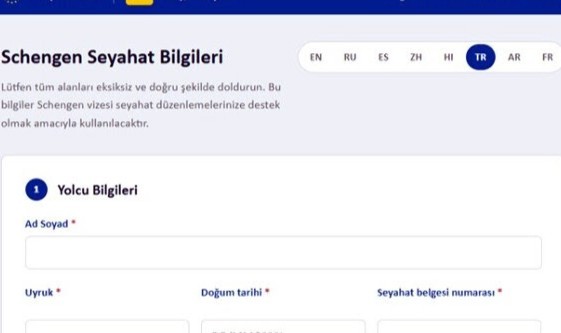 Schengen başvurusu yapanlara sahte site uyarısı