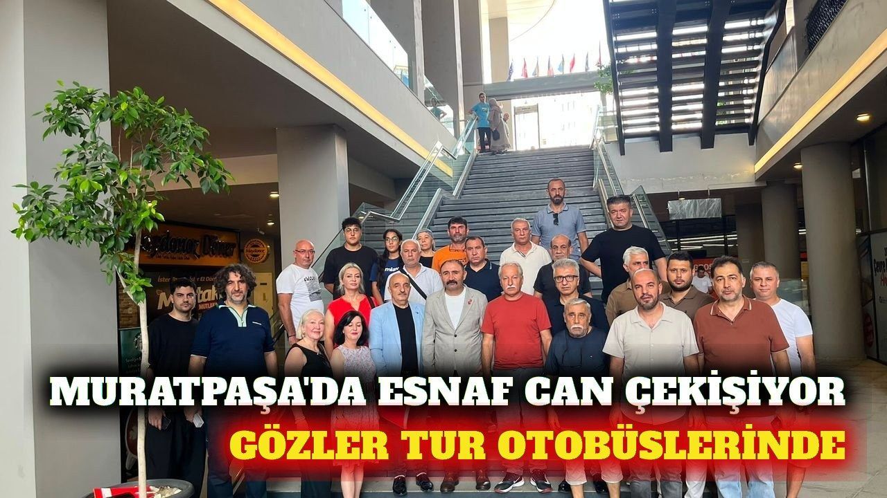 Muratpaşa'da esnafın gözü turizm otobüslerinde