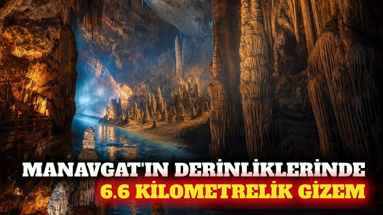 Manavgat'taki Tilkiler Mağarası 6,6 kilometreyi aşıyor
