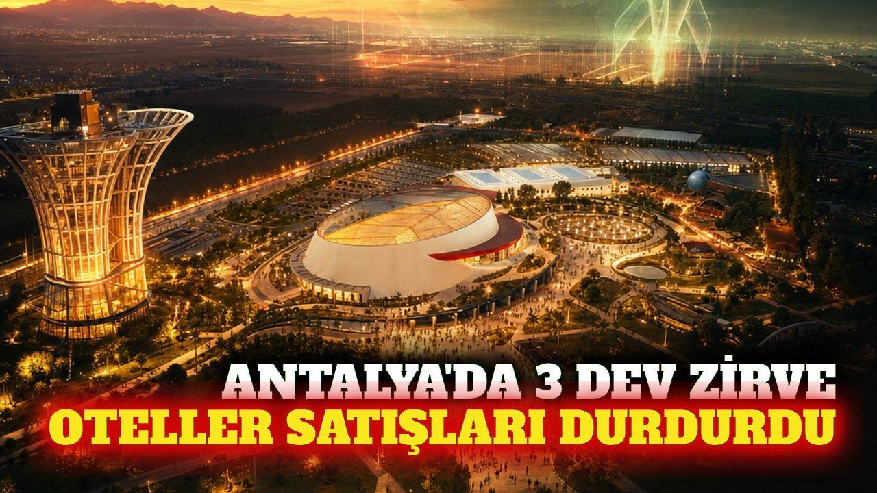 Antalya'da 3 dev organizasyon turizm sezonunu uzatıyor
