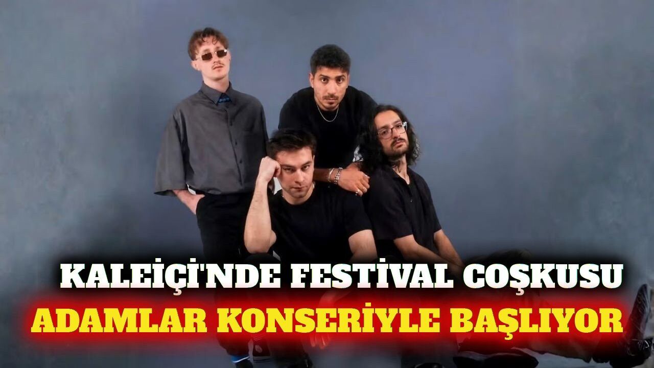 Kaleiçi Old Town Festivali Adamlar konseriyle başlıyor