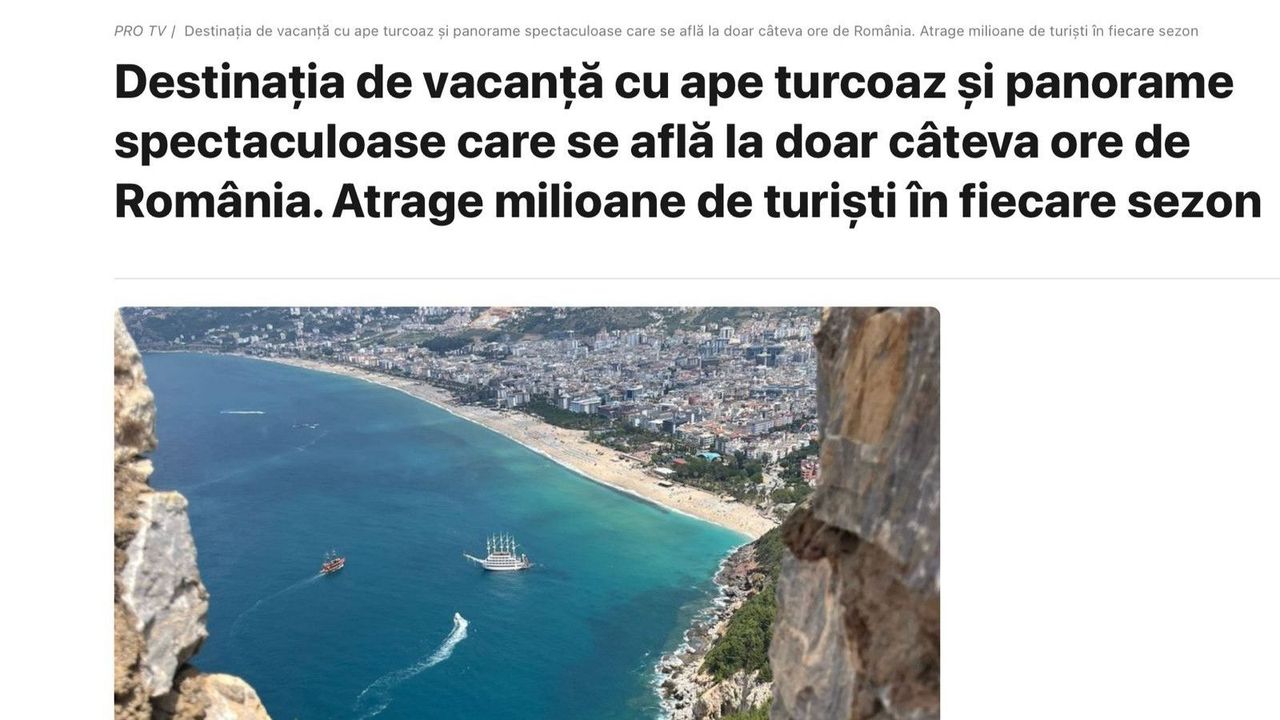 Avrupa basını Alanya’yı manşetlerine taşıdı