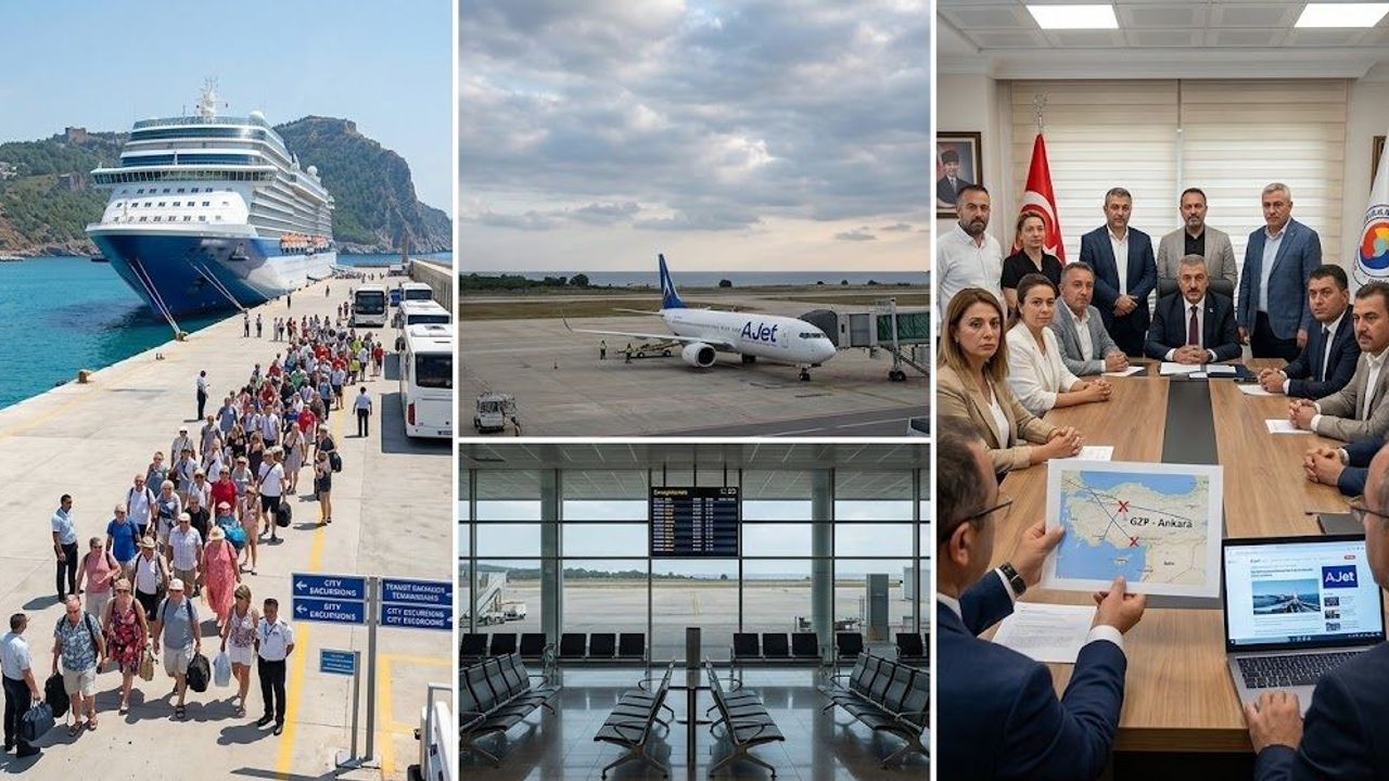 Kruvaziyerde yolcu artışı, havalimanında düşüş ve AJet tepkisi