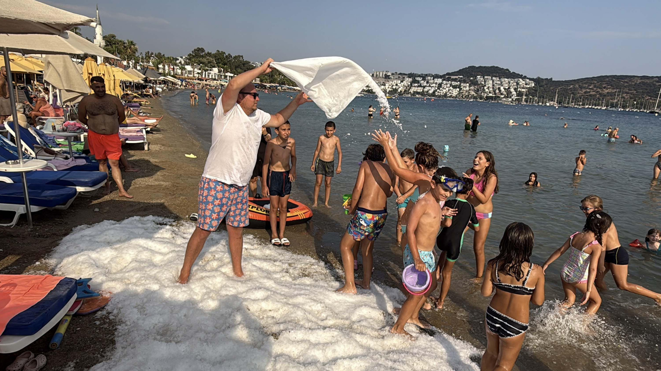 BODRUM’DA 40 DERECE SICAĞA İŞLETMECİDEN BUZ GİBİ ÇÖZÜM