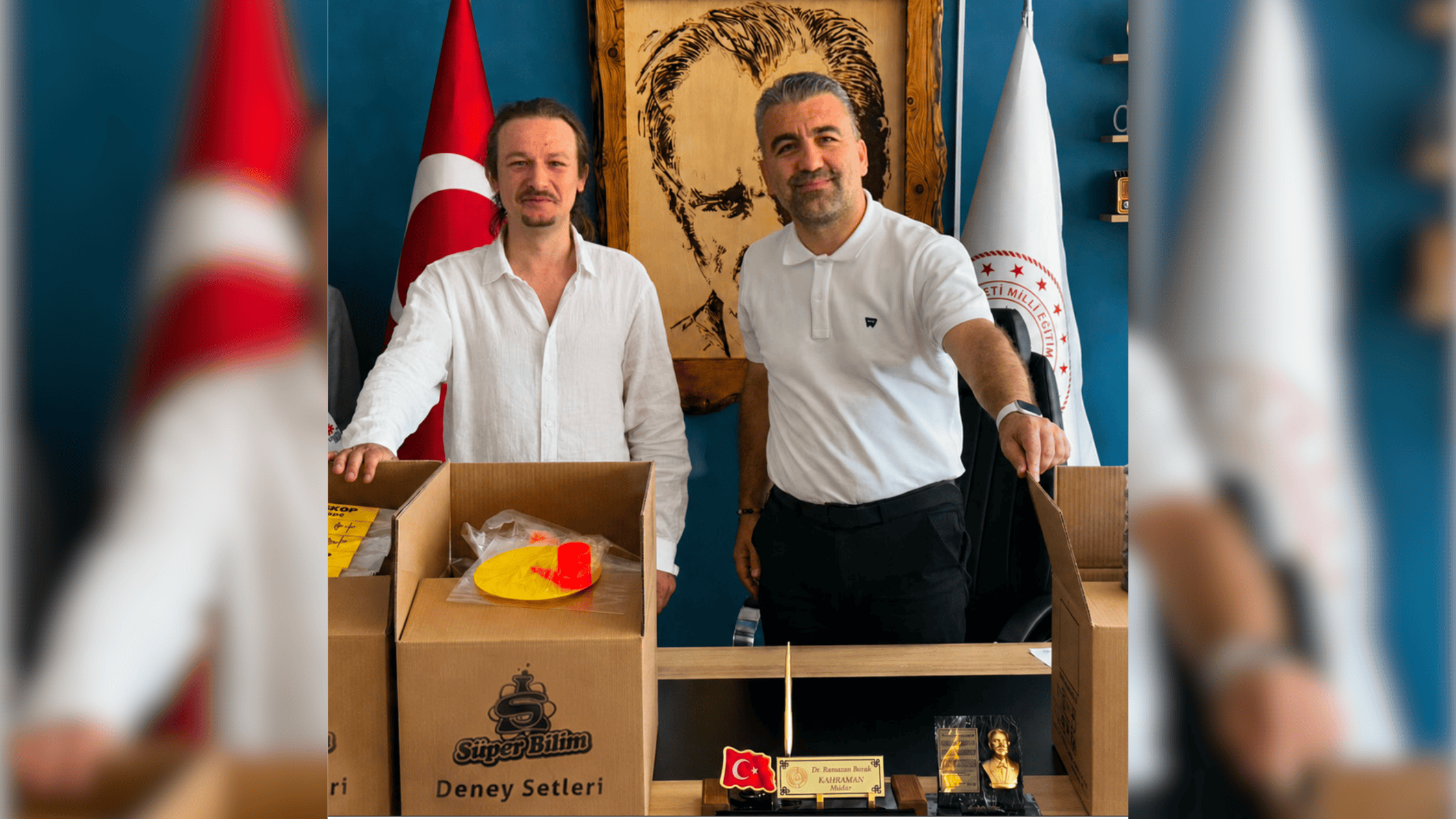 SÜPER BİLİM VE KHG İŞBİRLİĞİ İLE ÖRNEK SOSYAL SORUMLULUK ÇALIŞMASI
