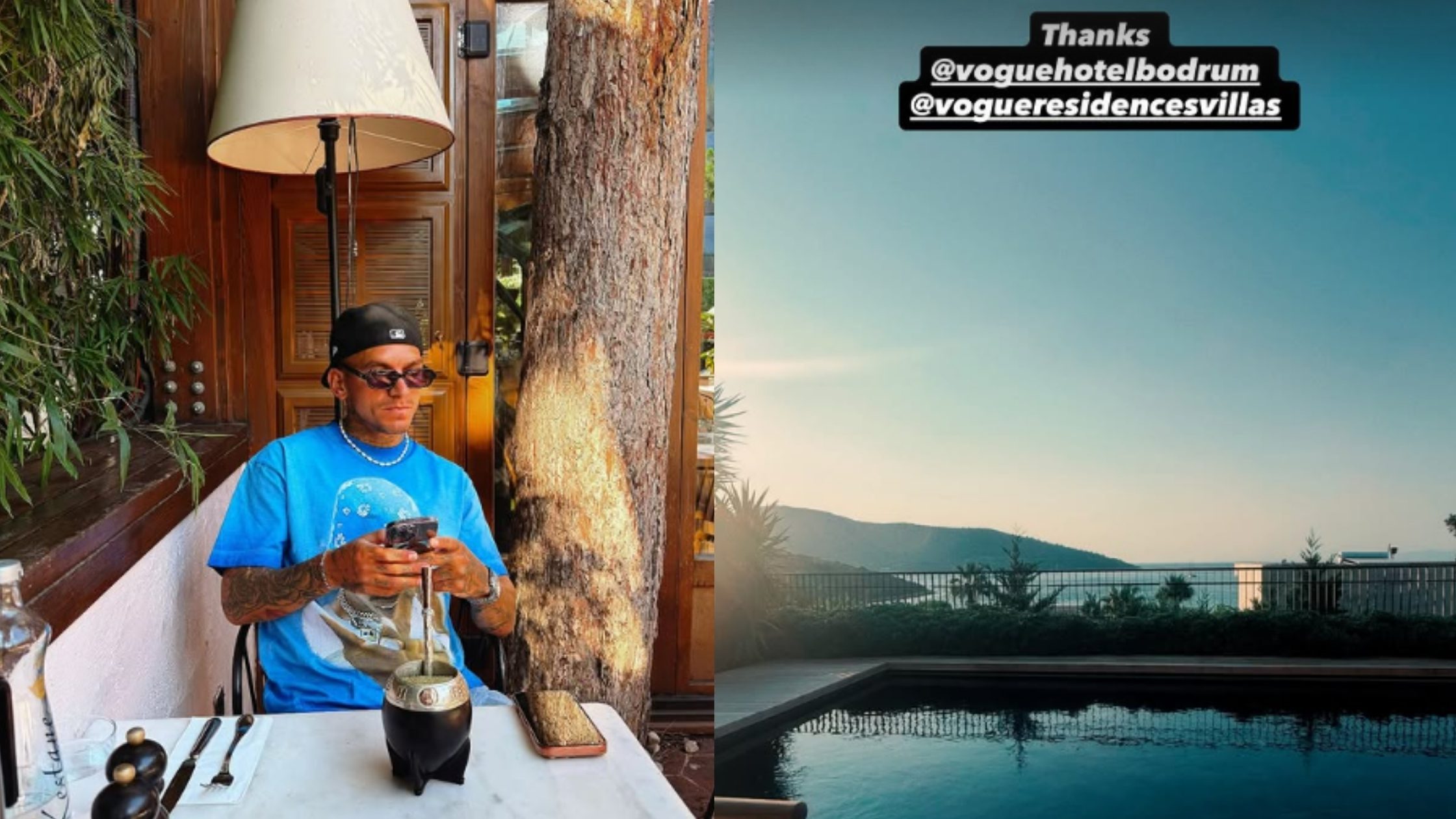GALATASARAY’IN YILDIZ FUTBOLCUSU TORREIRA, TATİL İÇİN VOGUE HOTEL BODRUM’DA