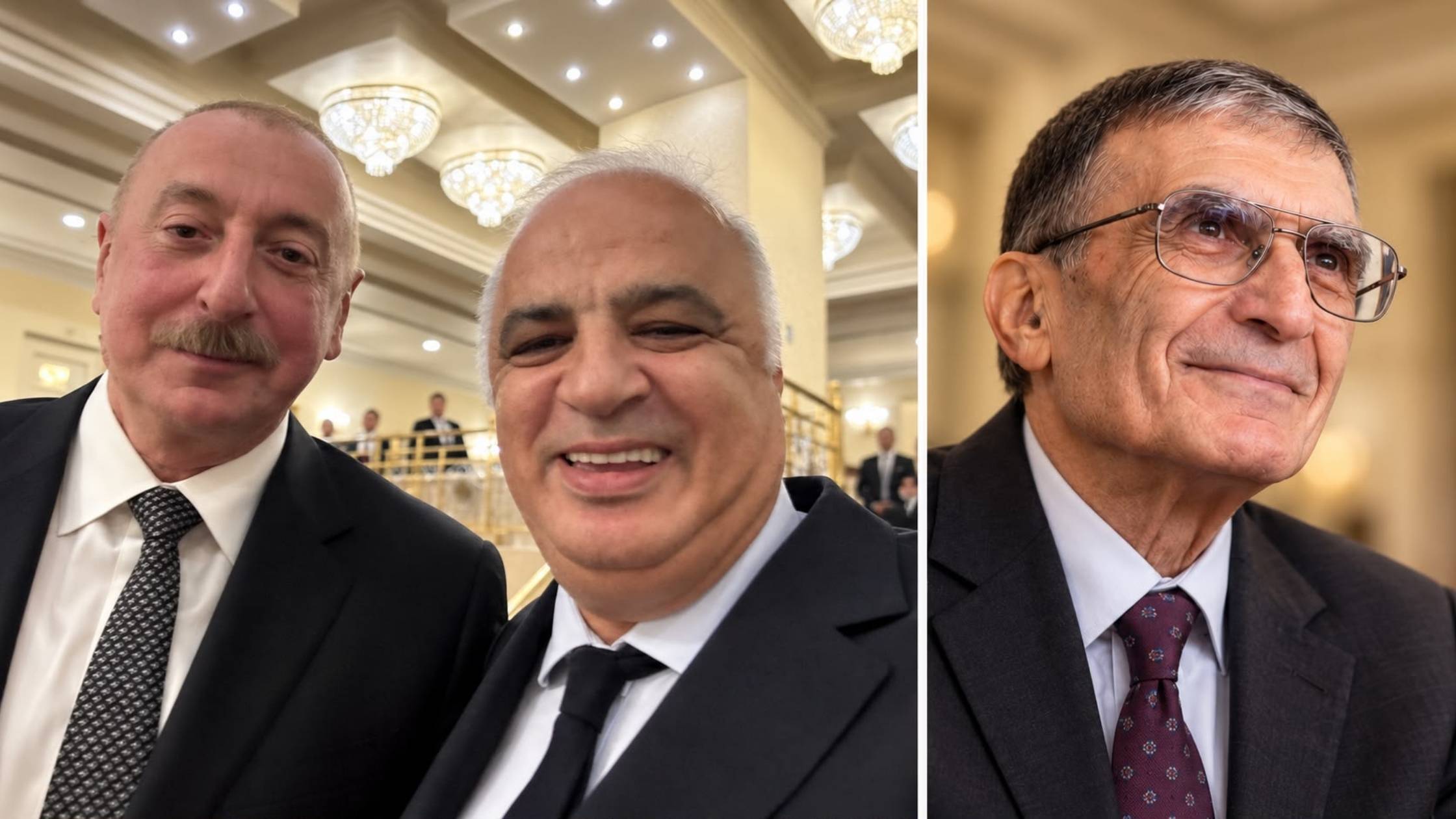 AZERBAYCAN, AZİZ SANCAR’I 80. YAŞINDA “ŞÖHRET NİŞANI”YLA ONURLANDIRDI