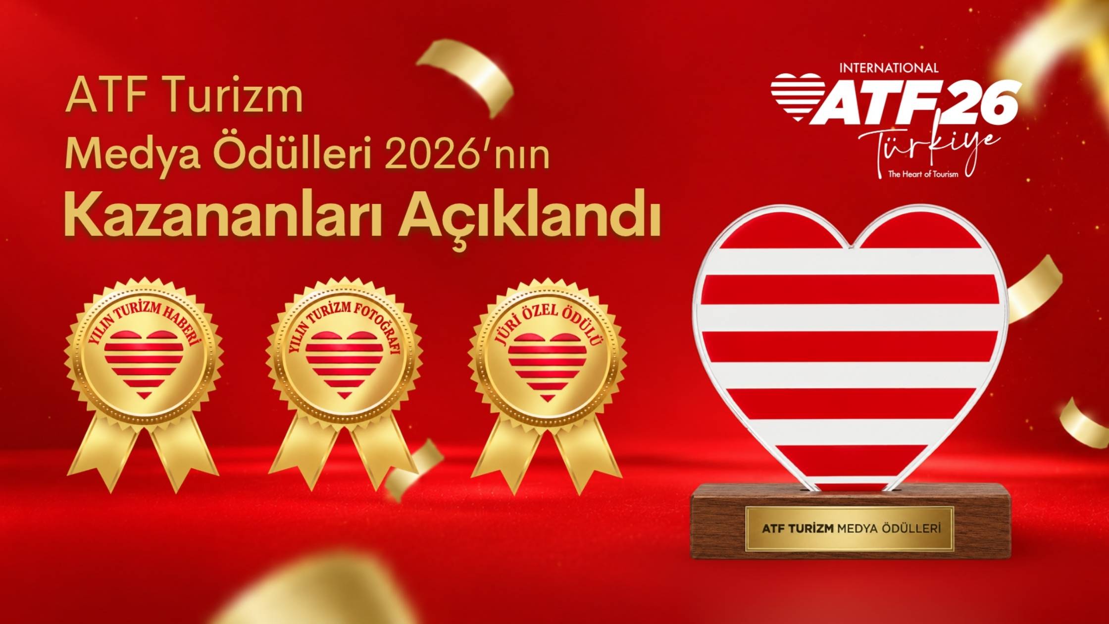 ATF TURİZM MEDYA ÖDÜLLERİ 2026’NIN KAZANANLARI AÇIKLANDI