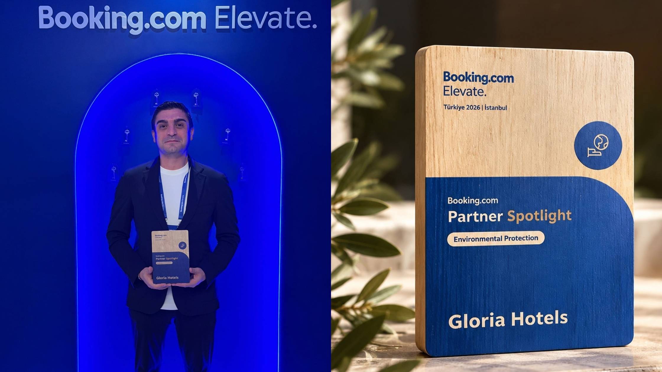 GLORIA HOTELS & RESORTS’A BOOKİNG.COM’DAN ÇEVRE KORUMA ÖDÜLÜ