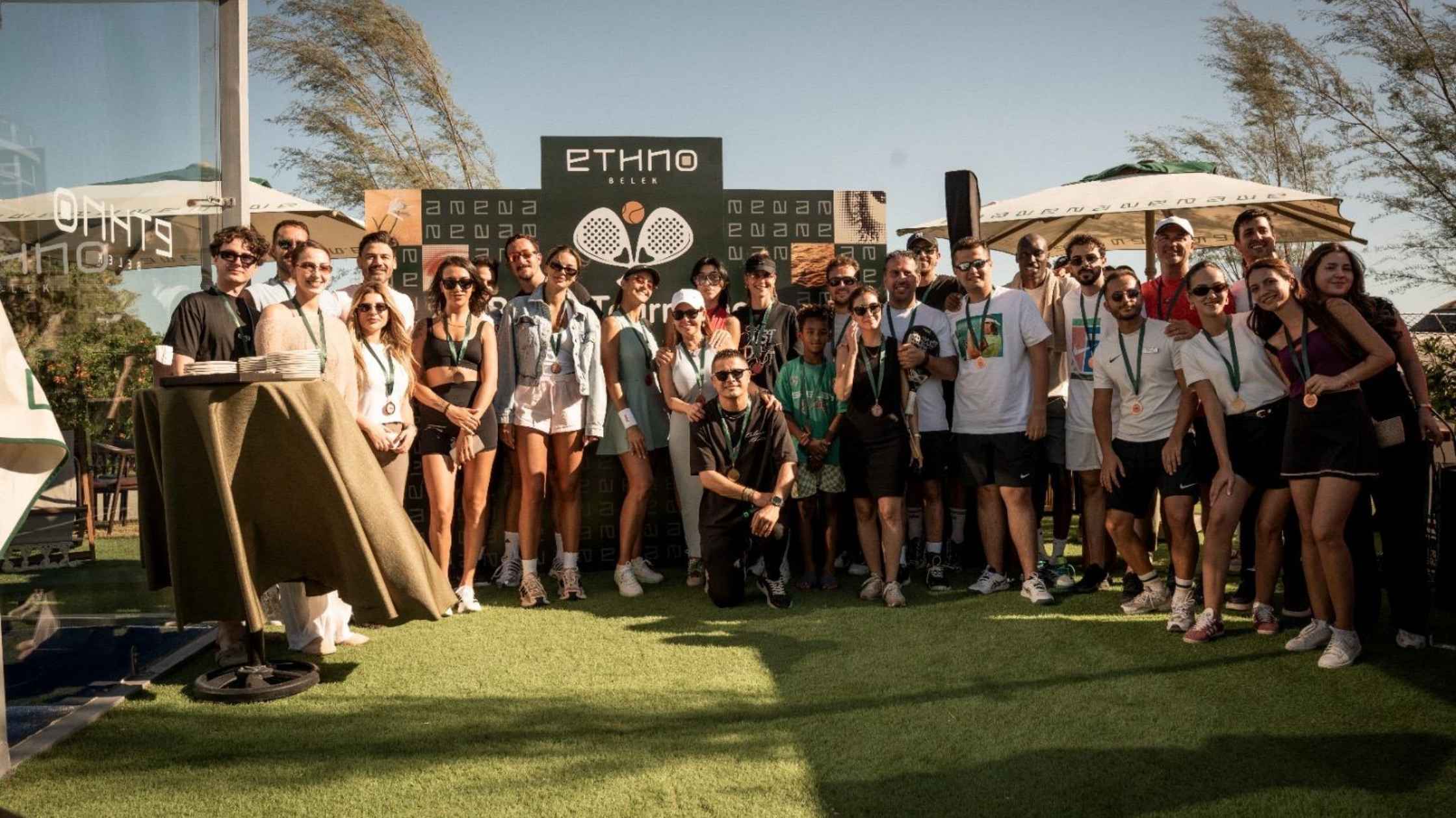 ETHNO BELEK’TE DÜZENLENEN PADEL TURNUVASININ İLK ŞAMPİYONLARI BELLİ OLDU