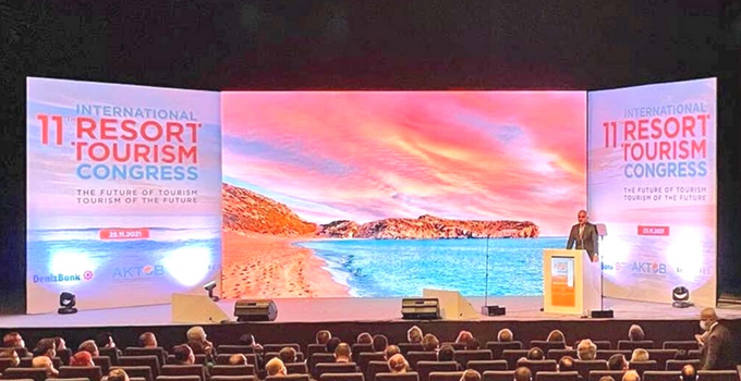 12. Uluslararası Resort Turizm Kongresi 23-24 Kasım’da