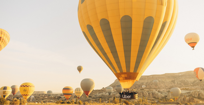 Uber Balon Kapadokya’dan havalanacak