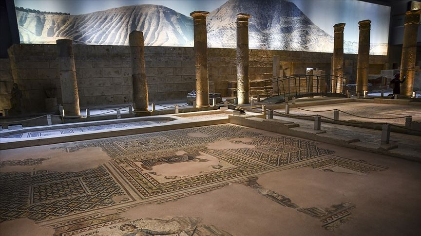Zeugma Mozaik Müzesi'ni sanal ortamda 1 milyon kişi ziyaret etti