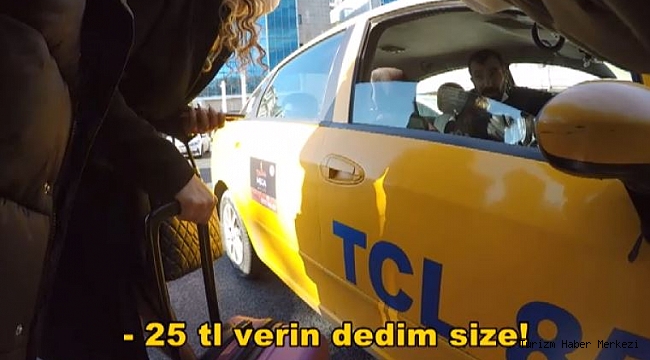 Zabıta turist oldu taksicilere ceza yağdı!