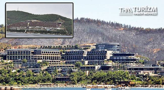 14 yıl önce yandı, ağaçlandırılacak dendi Titanic Otel dikildi! Endişelendiren görüntü