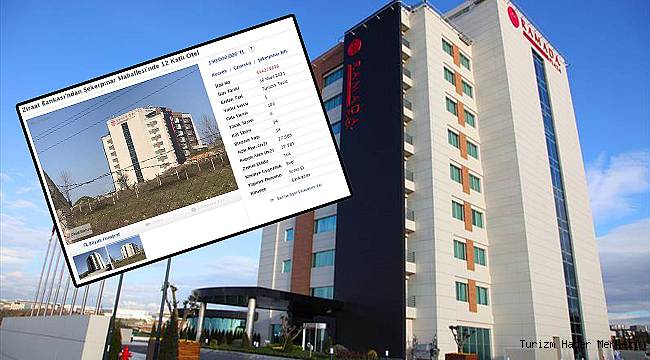 Ziraat Bankası 5 yıldızlı bir oteli daha satışa çıkardı!