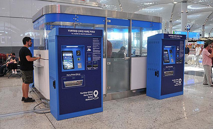 Yurt dışı çıkış harç pulunda büyük kolaylık! İstanbul Havalimanı'nda başladı