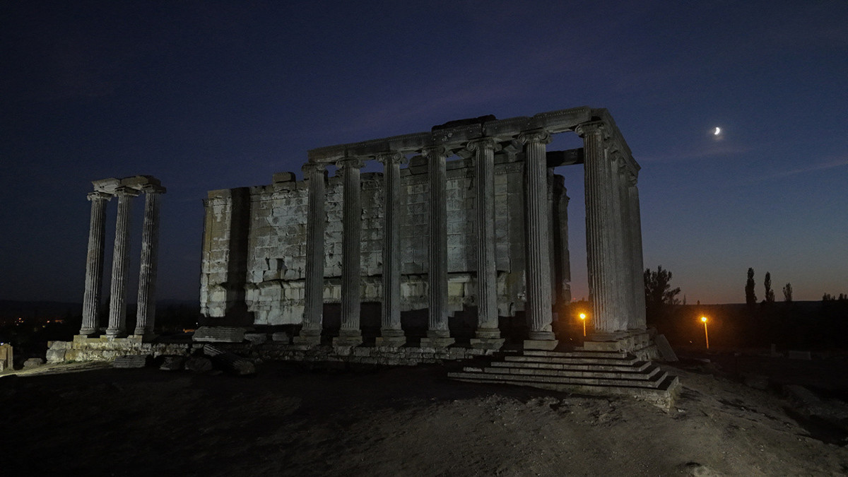 2024'de en çok ziyaret edilen tarihi yerlerden biri: Kütahya Zeus Tapınağı