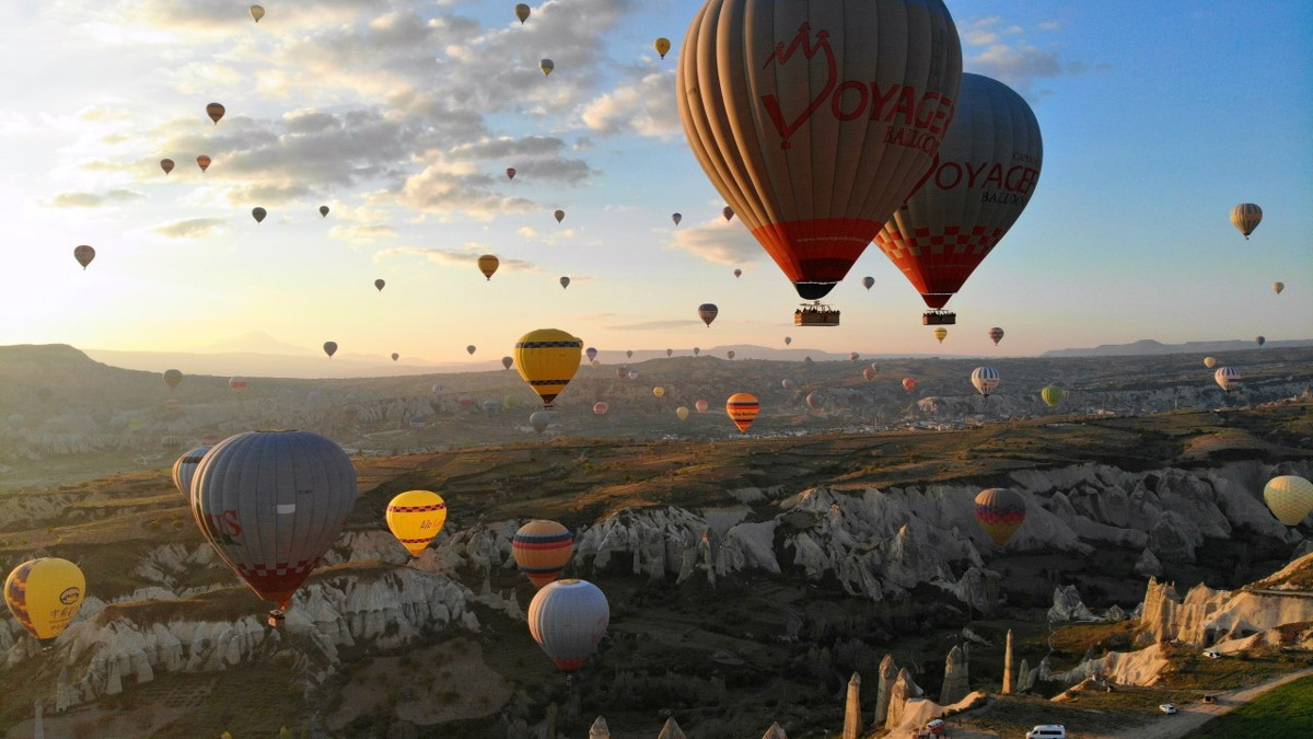 Kapadokya'yı 2024'te ziyaret eden turist sayısı 1,35 milyonu aştı