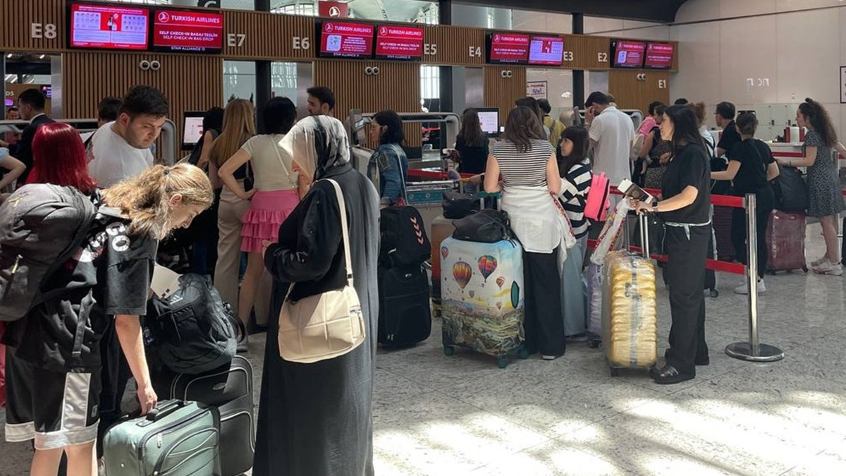 İstanbul Havalimanı'nda Kurban Bayramı yoğunluğu devam ediyor