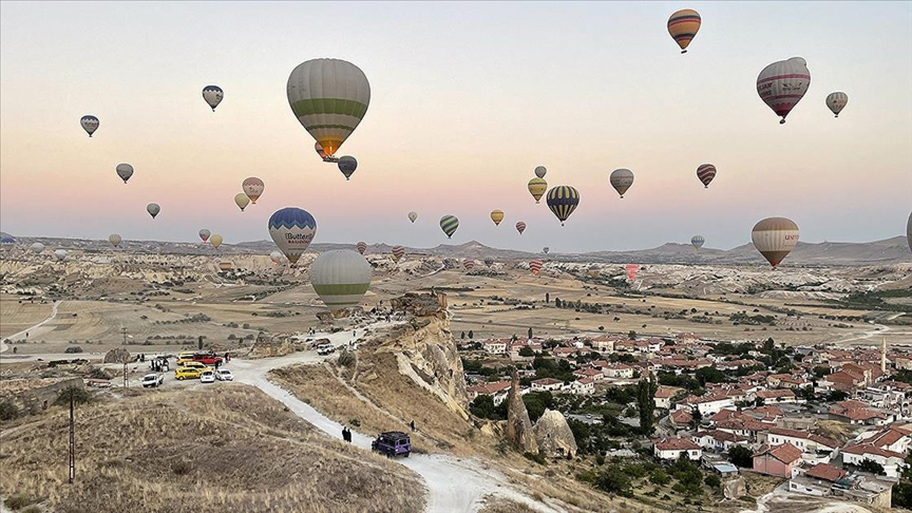 Kapadokya 10 ayda 3 milyon 846 bin 703 ziyaretçiyi ağırladı